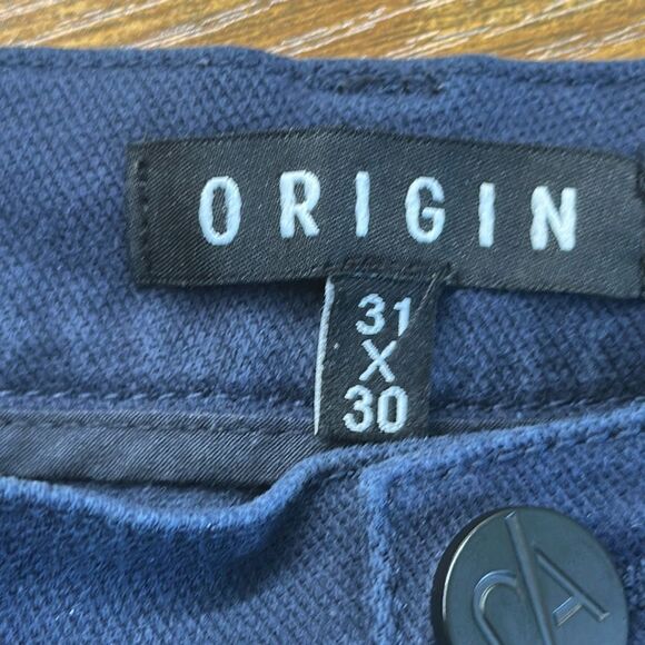 Origin Jeans Mens 31 Blue Jeans Straight Leg Stretch W31 L30 - Picture 8 of 10